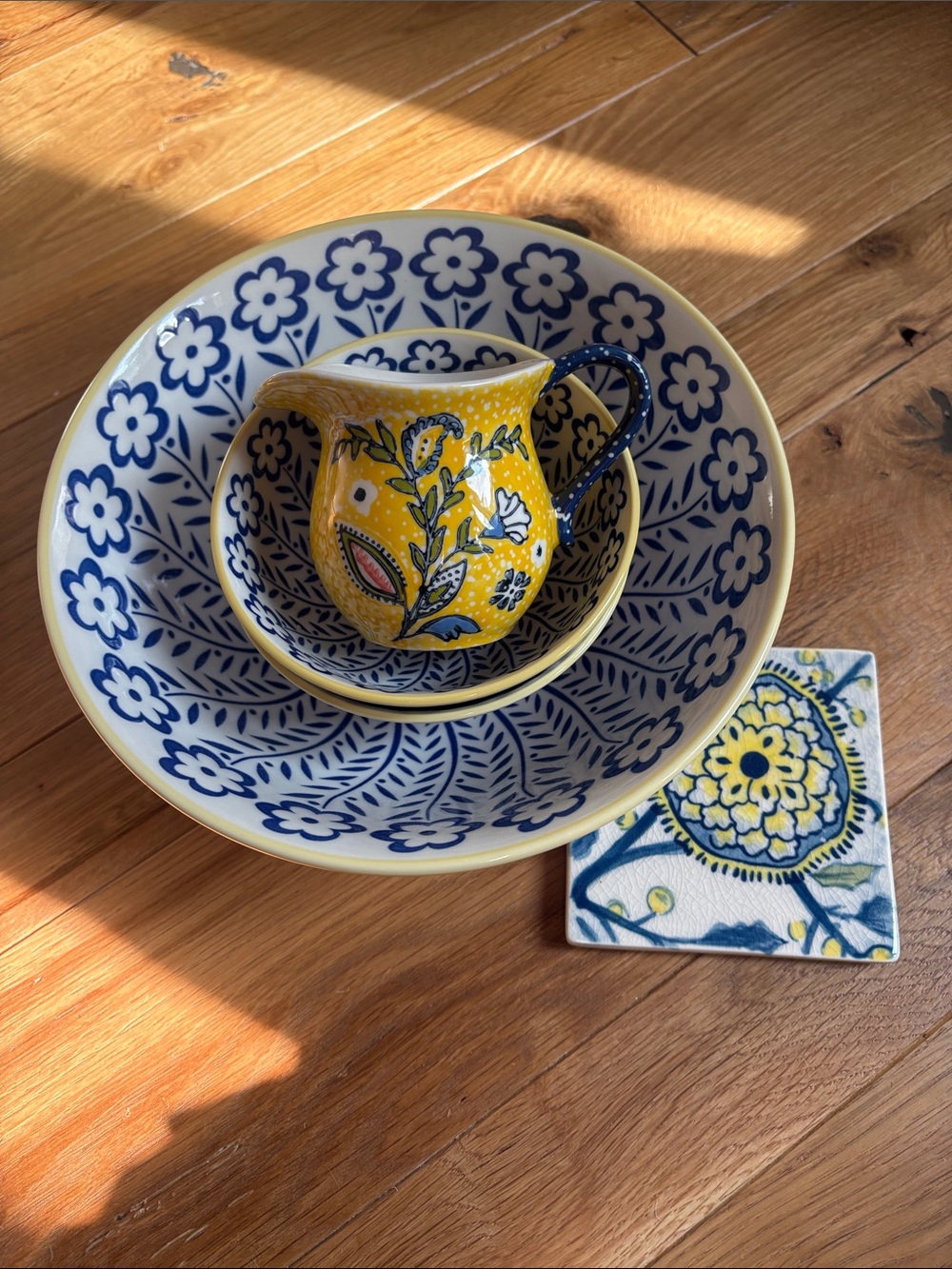 Set of Anthropologie dishes